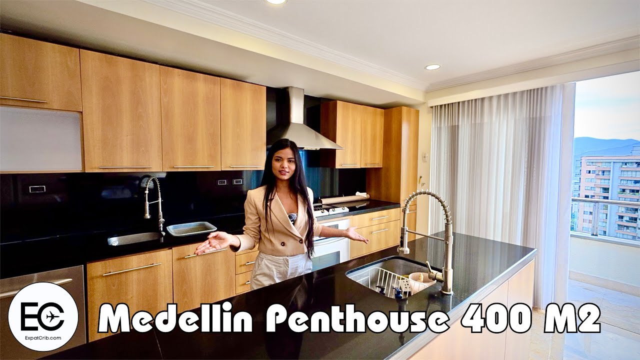 Medellin Tesoro Penthouse For Sale With 400 m2 of Floor Space | Perfect For Group Rentals ROI