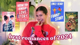 best romance books of 2024 𓍢 favourite books i read this year