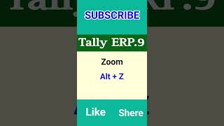 Tally.ERP 9 Shortcut key #viral #shotrs #trending #ytshorts #short screenshot 1