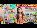 *DIY* Kitchen Makeover | Rental Friendly | With lots of DIY & Storage IDEAS | Complete Kitchen Tour