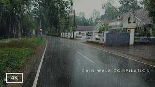 Immersive Rainstorm | Nonstop Soothing Rain Sounds for sleep and Meditation| Rain Walks Compilation
