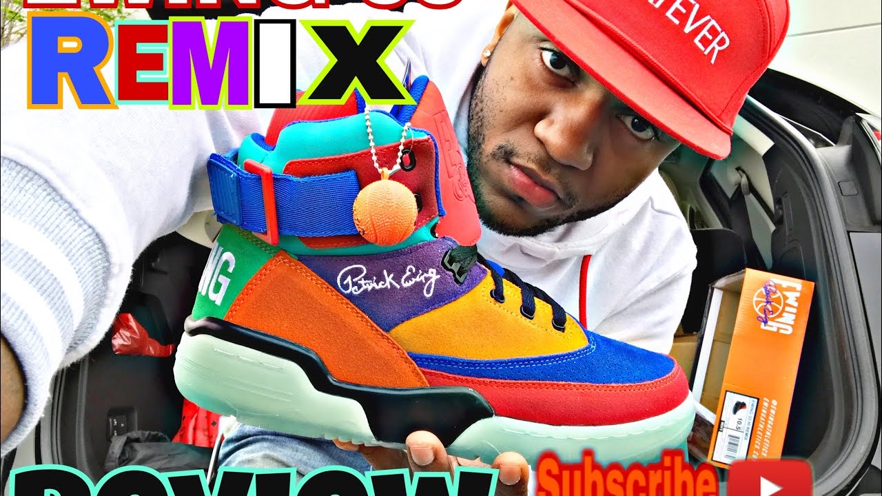 patrick ewing multicolor shoes