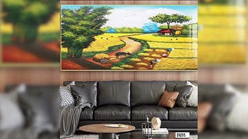TRANH 3D TÙNG DƯƠNG - BST TRANH TREO TƯỜNG - PHONG CÁCH ĐỒNG QUÊ