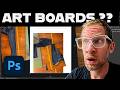 How to See Layers Outside the Canvas in Photoshop (Use Artboards Like Illustrator)