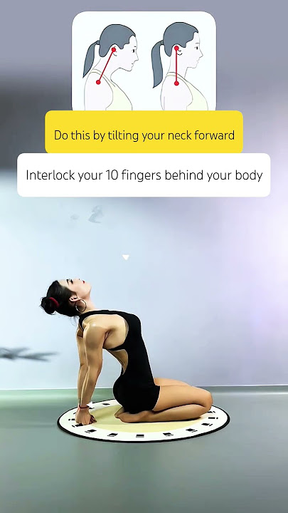 Do this three movements to hunch your back and bend your shoulders
