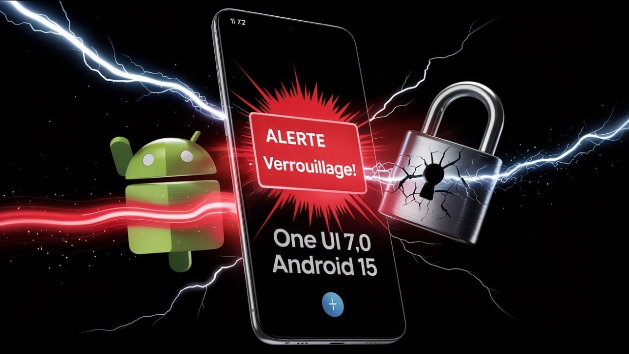 Samsung One UI 7.0 Android 15 :  votre verrouillage est en DANGER !