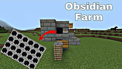 Easy 1.19 Obsidian Farm In Minecraft Bedrock (MCPE/Xbox/PS4/Switch/Windows10)