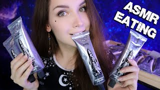 АСМР ПРОБУЮ КОСМИЧЕСКОЕ ПИТАНИЕ 🚀 ASMR TRYING SPACE FOOD 🛸 [ Итинг \ Eating ] [ Mukbang \ Мукбанг]