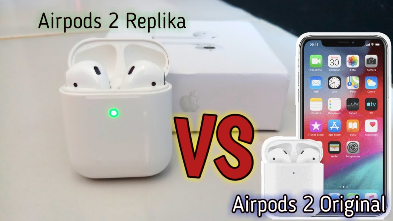 Perbedaan Apple Airpods Gen 2 Ori Dan Kw Youtube