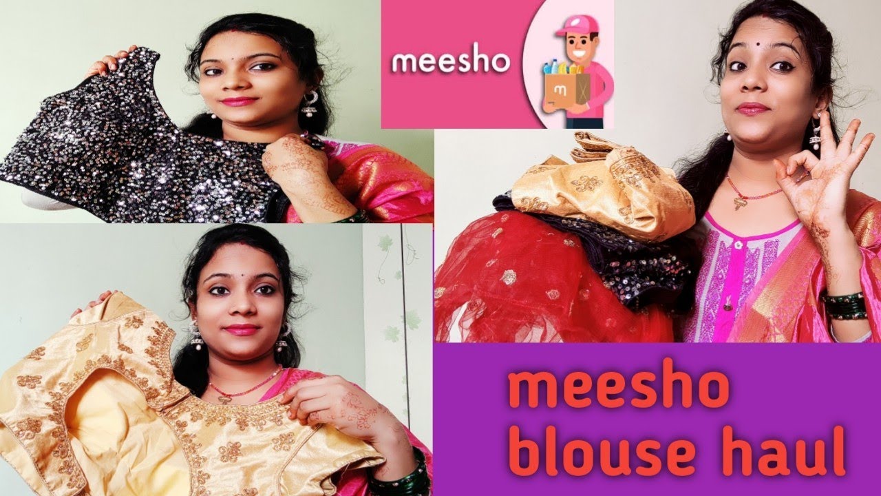Meesho Readymade Blouse Collection/Affordable Blouses From meesho YouTube