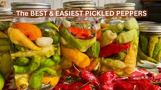 Making Pickled Peppers, Pickled Okra, & Pickled Green Tomatoes in Appalachia