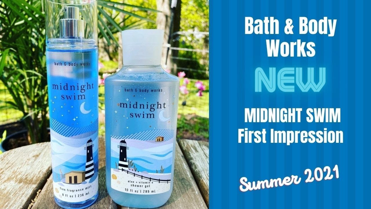  Midnight Swim Set of 4 - Includes Fine Fragrance Mist