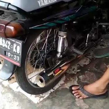 CEK SOUND KNALPOT RACING ALFA MODEL BAMBU || SUARA GARING NGE BAS || ORIGINAL KRY RACING