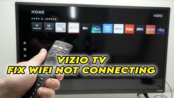 Vizio TV : How to Fix the Wifi If Not Connecting