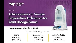 Advancements in Sample Preparation for Solid Dosage Forms Net Worth
