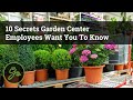 10 Secrets Garden Center Employees Want You to Know