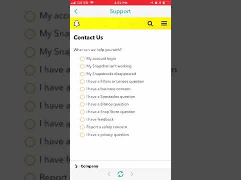 How to CONTACT SNAPCHAT SUPPORT?