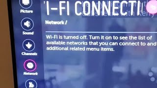 LG TV WIFI TURNED OFF FIX(DON