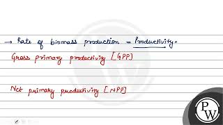 In the equation GPP      mathbf R      NPP GPP is Gross Primary Productivity NPP is Net Primary ....