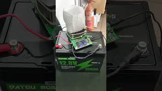 Datau Boss Lifepo4 battery faked 100Ah discharge test 2
