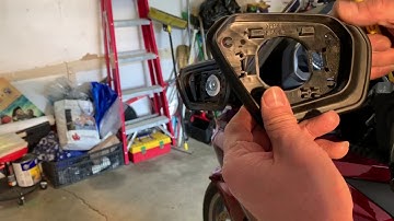 2018 Goldwing side mirror replacement. Part # 88220-MKC-A00, LEFT SIDE.