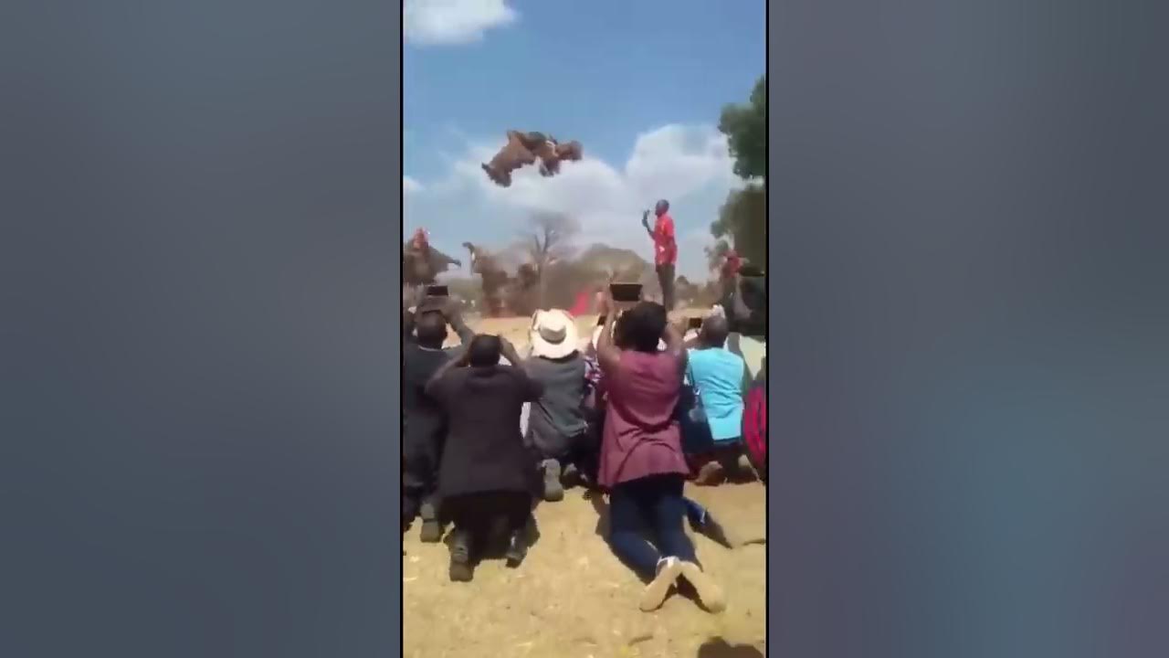 Africa  and witch craft, ho is this guy levitating ,Amazing!