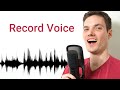 How to Record Voice on Windows 10