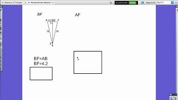 5 1  Perpendicular Bisectors and Circumcenters