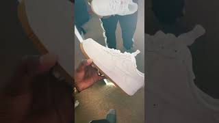 Nike Air Force 1 Sneakers In White Gum Out Sole Listed In Best Nike Activewear