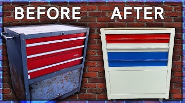 Restoring an Old Rusty Toolbox