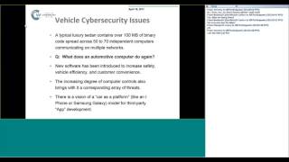 Automotive Cybersecurity Module Webinar