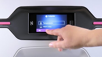 Rittal Blue e+ Touchdisplay - Configuration - Change temperature unit