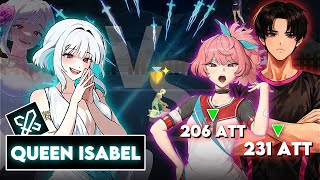 Queen Isabel Vs Jenny & Yongsub ( S+ ) !! Full Gameplay. The Spike Volleyball 3x3