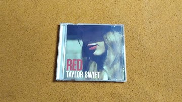 Unboxing Taylor Swift - Red Standard Edition CD