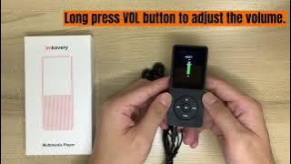 imkavery MP3 Player adjust the volume demo