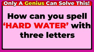 30 Riddles That Will Trick and Test Your Thinking Skills || Only a Genius can Answer All #riddles