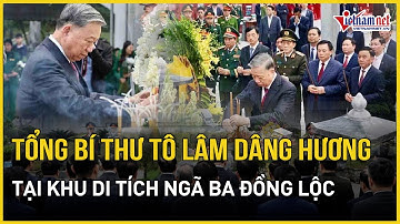 Tổng Bí thư Tô Lâm dâng hương tại Khu Di tích Ngã ba Đồng Lộc | Báo VietNamNet