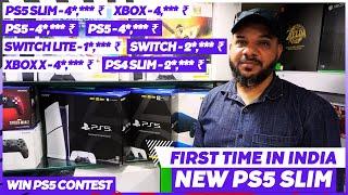 PS5 Slim First Time in India | Huge Price Drop PS5 PS4 XBOX SWITCH