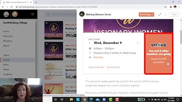 Adding Events to Your Calendar on the Mighty Network