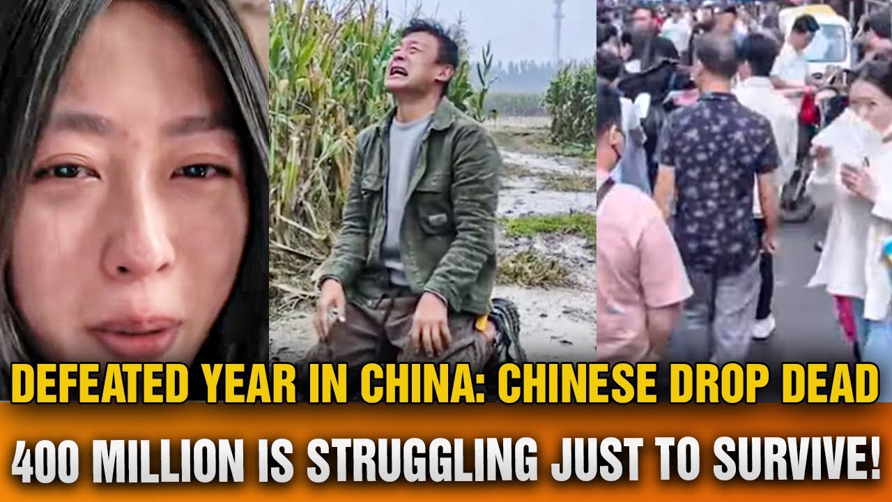 Проигрышный год в Китае: 400 миллионов человек борются за выживание!