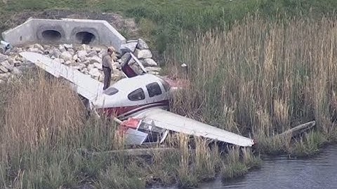 Cirrus Aircraft Almost Drowns in Maryland