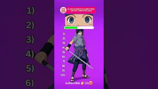 The ULTIMATE Naruto Quiz!