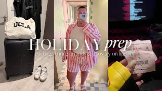 prep for holiday with me...asos haul, running errands \& packing