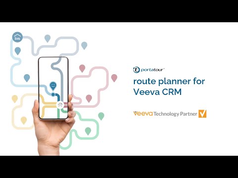 portatour® route planner for Veeva CRM – demo video