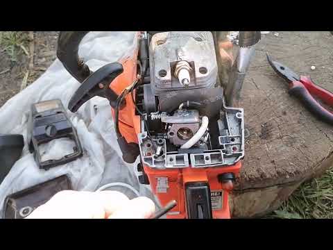 Не заводится🤔 бензопила карвер 45-15 carver😬 заводской дефект сборки ...