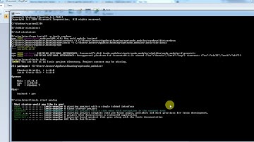 How to Install Ionic Framework & cordova in Windows