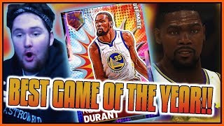 Best Game Of The Year Ultimate Kd Is A God Nba2K19 My Team Galaxy Opal Kevin Durant Gameplay