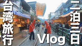 【台湾Vlog】双子で2泊3日の海外旅行✈️あっという間すぎた…!!!