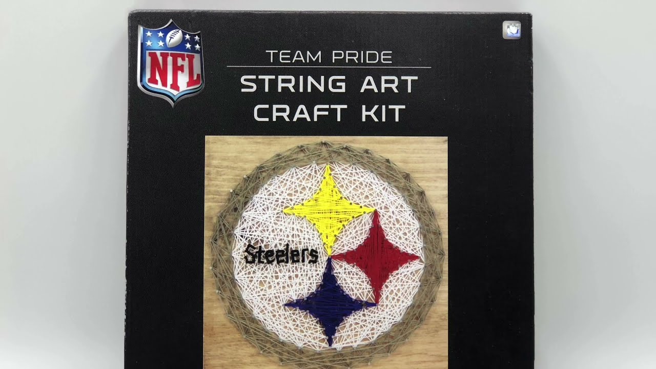 San Francisco 49ers Team Pride String Art Craft Kit