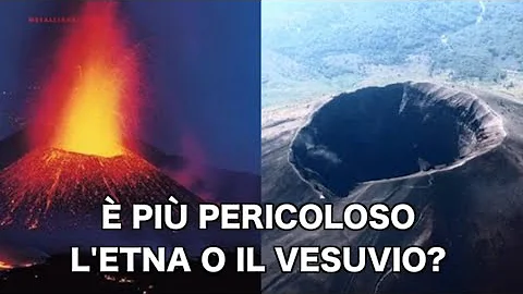 Dove si trova l'Etna è il Vesuvio?